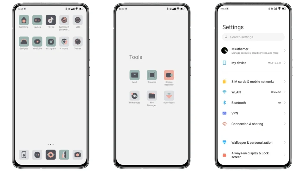 white UI Theme