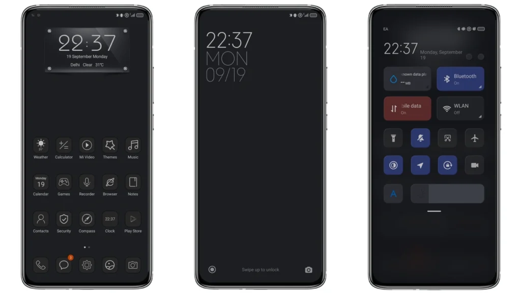 Light Black v13 Theme