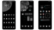 Simple black white MIUI Theme