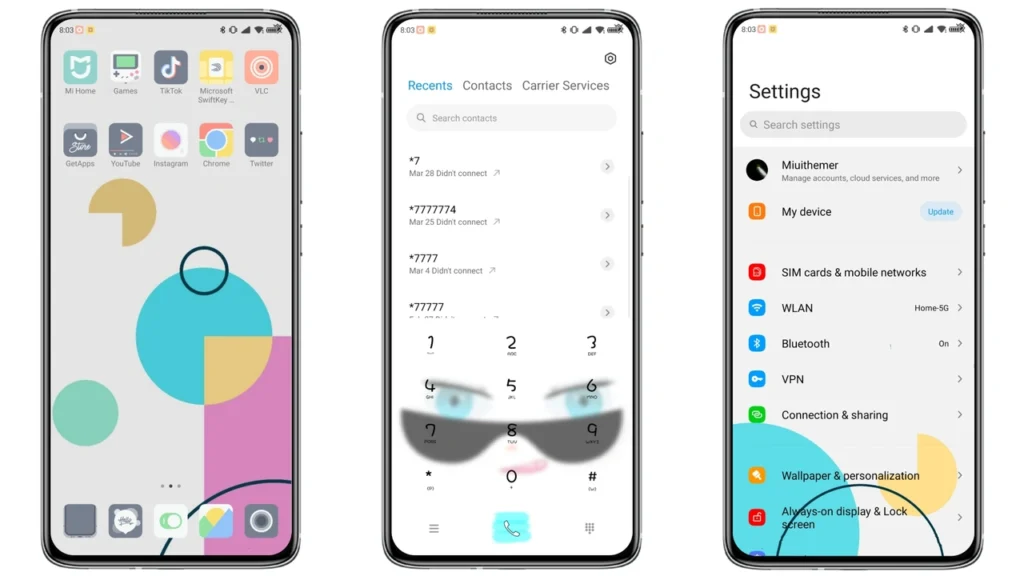 Droid pastel M14 MIUI