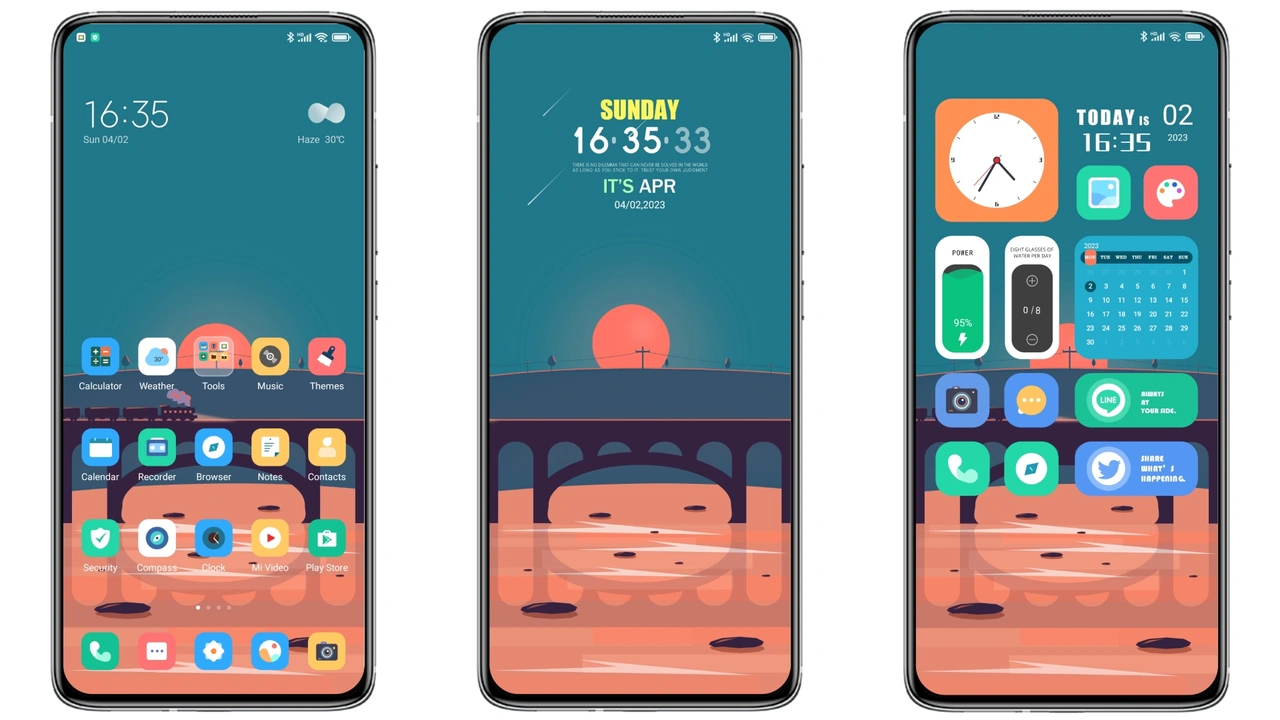 Homeward Journey MIUI theme for Xiaomi and Redmi Phones MIUI Themer