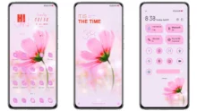 flor rosa M14 MIUI Theme