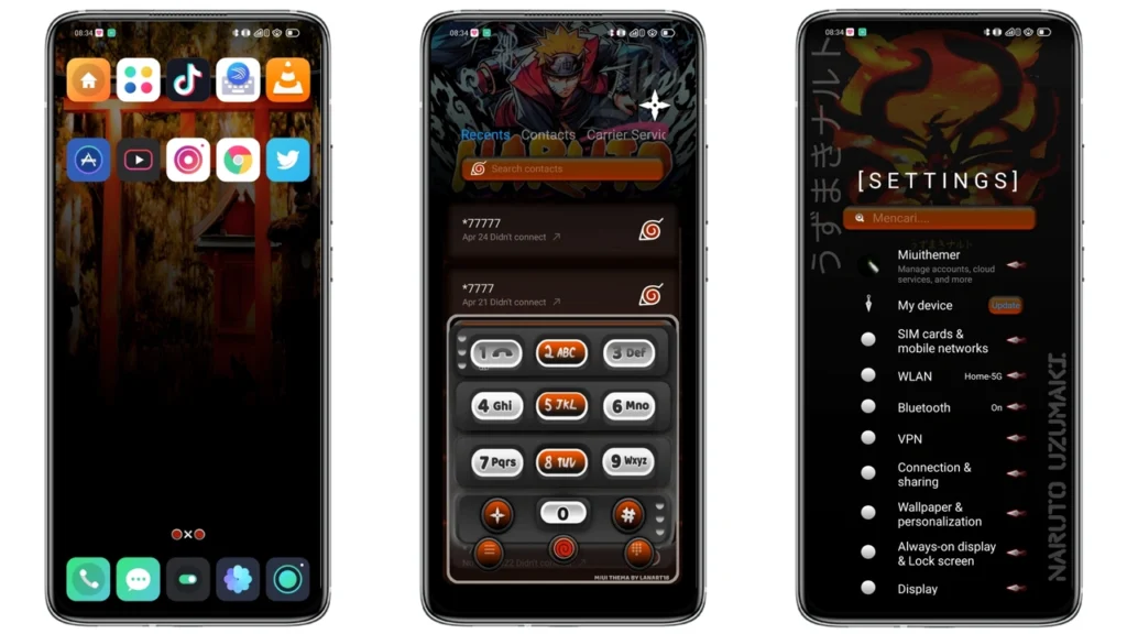 DVRKNARTO MIUI Theme Preview