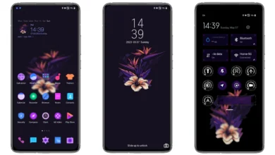 Flower Night M14 MIUI Theme