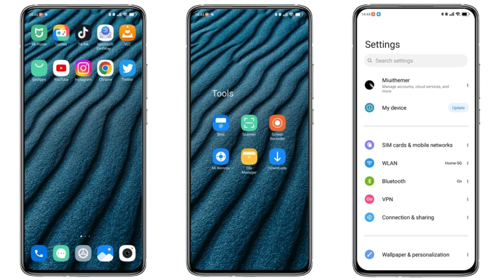 GREY SR UI MIUI Theme