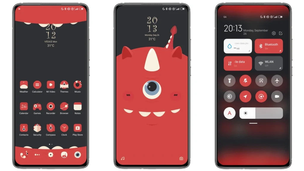 Monster Q MIUI Theme