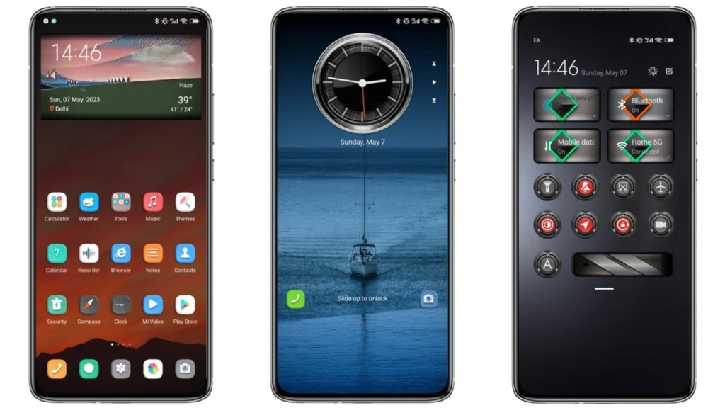 Sea m14 MIUI Theme