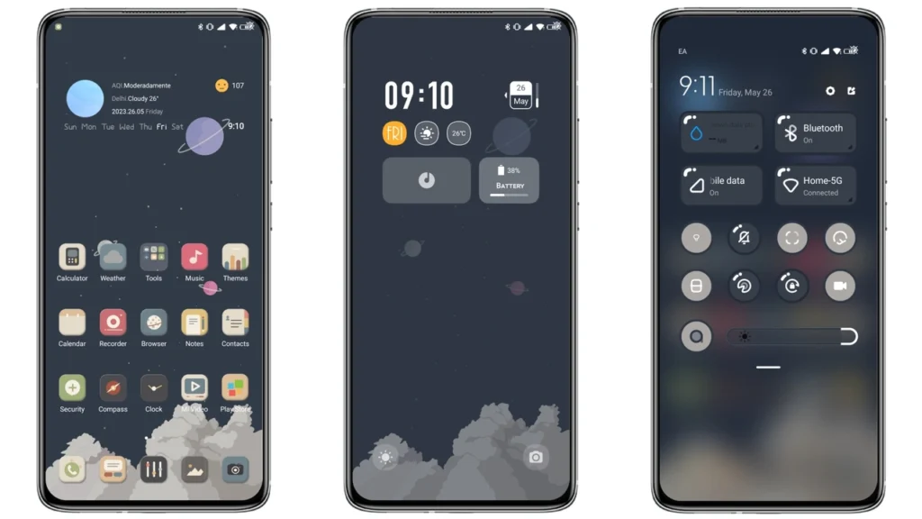 The Planet M14 MIUI Theme