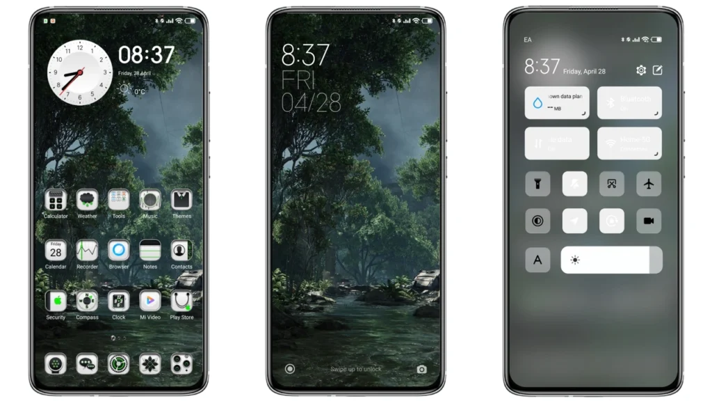 iOS 13 Flat MIUI Theme