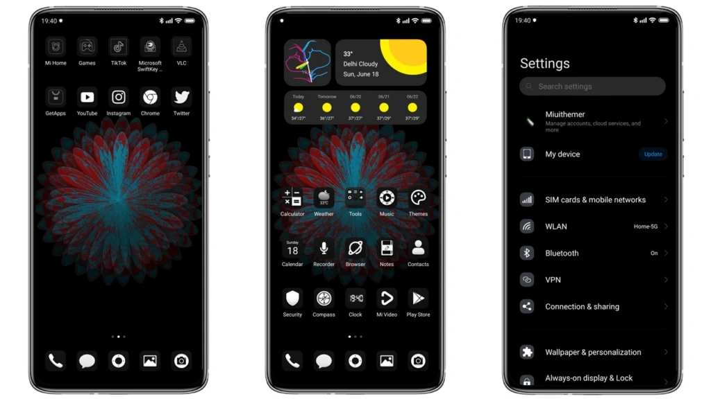 Flower UI MIUI Theme