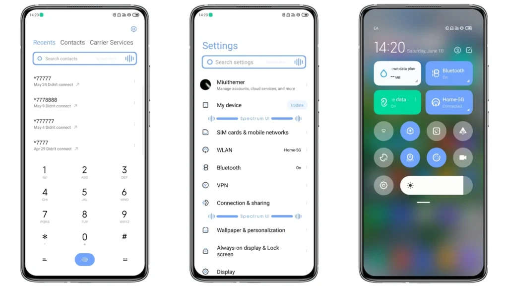 Spectrum UI v2 MIUI Theme