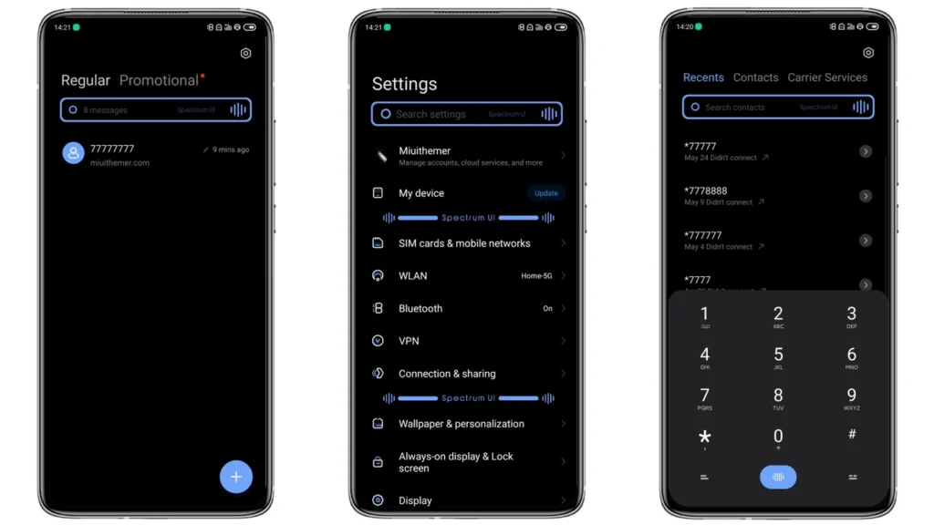 Spectrum UI v2 MIUI Theme