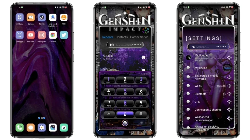 DVRK GENSHIN MIUI Theme