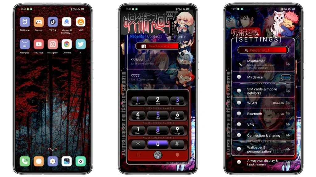 DVRK JUJUTSU MIUI Theme