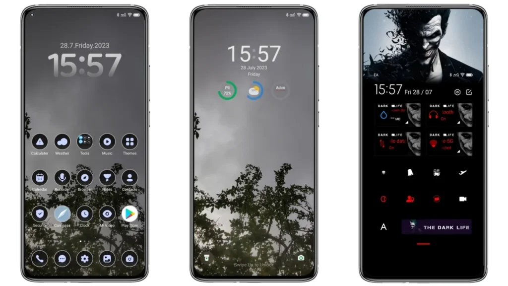 Dark Life V4 MIUI Theme
