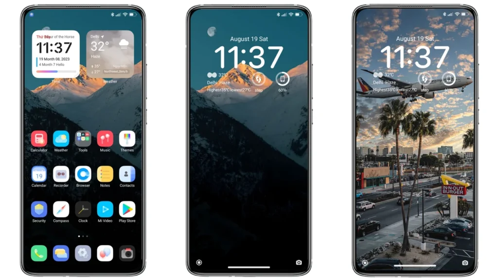 Depth Field MIUI Theme