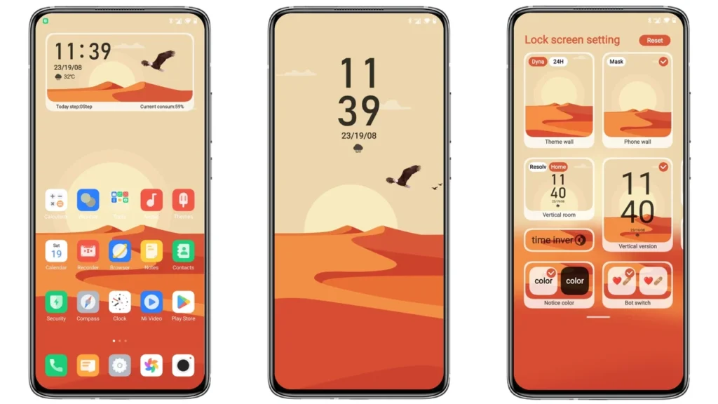 Desert J15 MIUI Theme