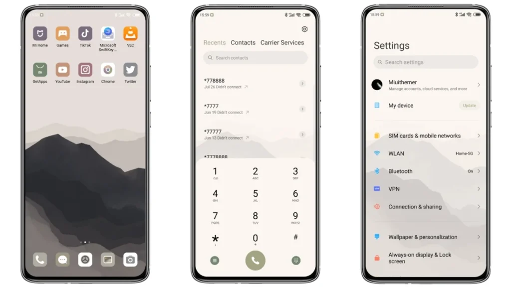 Mountain Range MIUI Theme