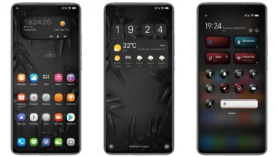 Black Leaves MIUI Theme