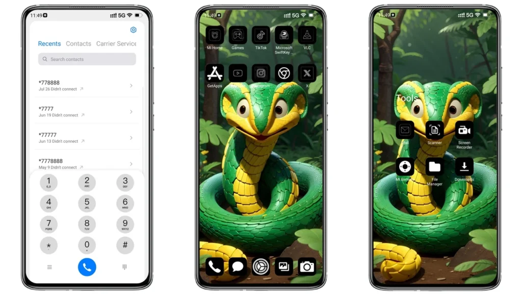 king cobra MIUI Theme