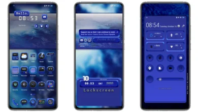 DVRK BLUE 3D MIUI Theme