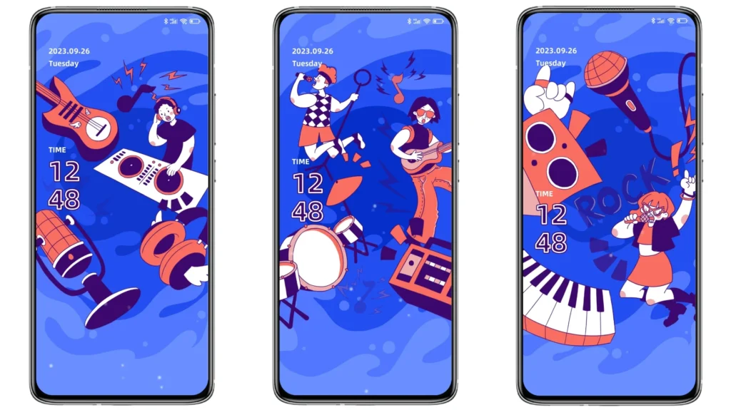 Musical Orgy MIUI Theme