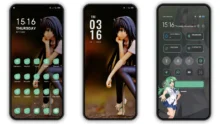 Sonozaki Dark MIUI Theme