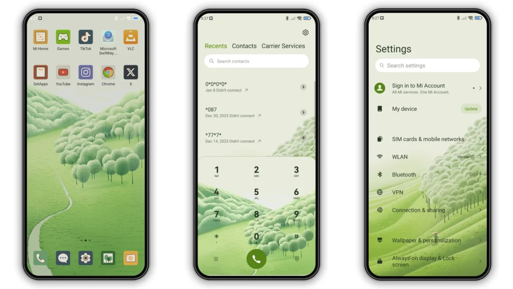 Forest Wonderland HyperOS and MIUI Theme