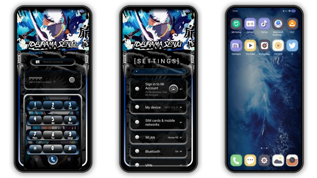 DVRK TOBIRAMA HyperOS and MIUI Theme