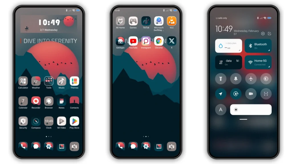 Dive into Serenity HyperOS and MIUI Theme