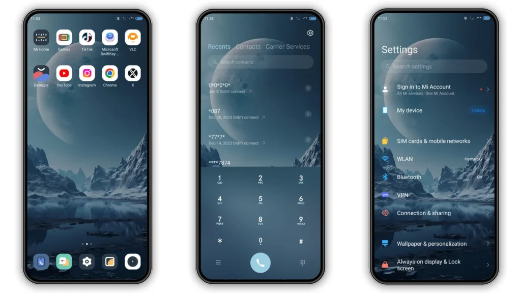 Vast Moon HyperOS and MIUI Theme