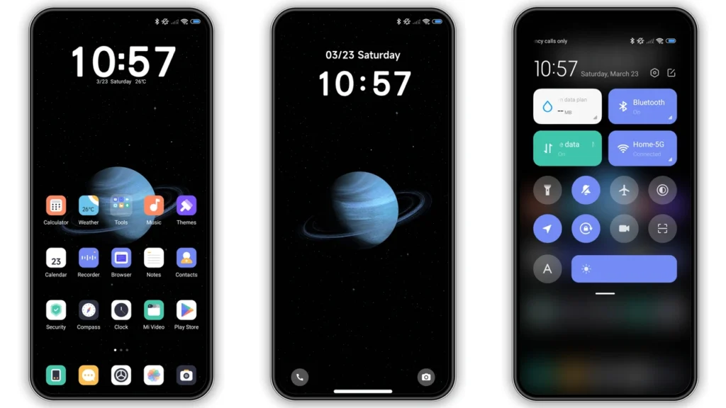 Blue Planet HyperOS and MIUI Theme