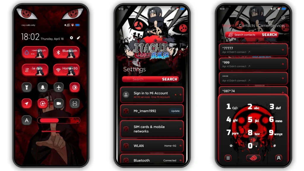 Red Eye HyperOS and MIUI Theme