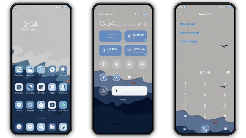 Across the sea HyperOS Theme