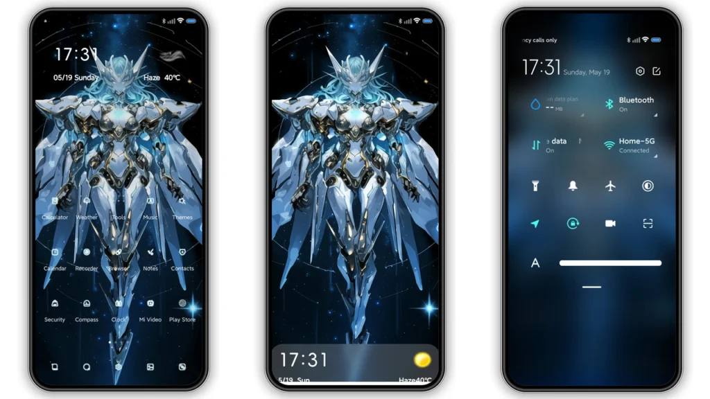 Aquarius HyperOS and MIUI Theme