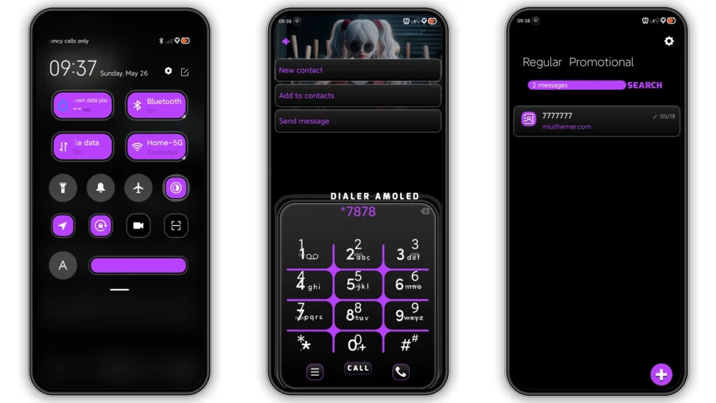 Black Amoled HyperOS Theme