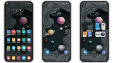 Carving planets HyperOS and MIUI Theme