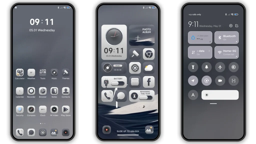 Grey Dream HyperOS and MIUI Theme