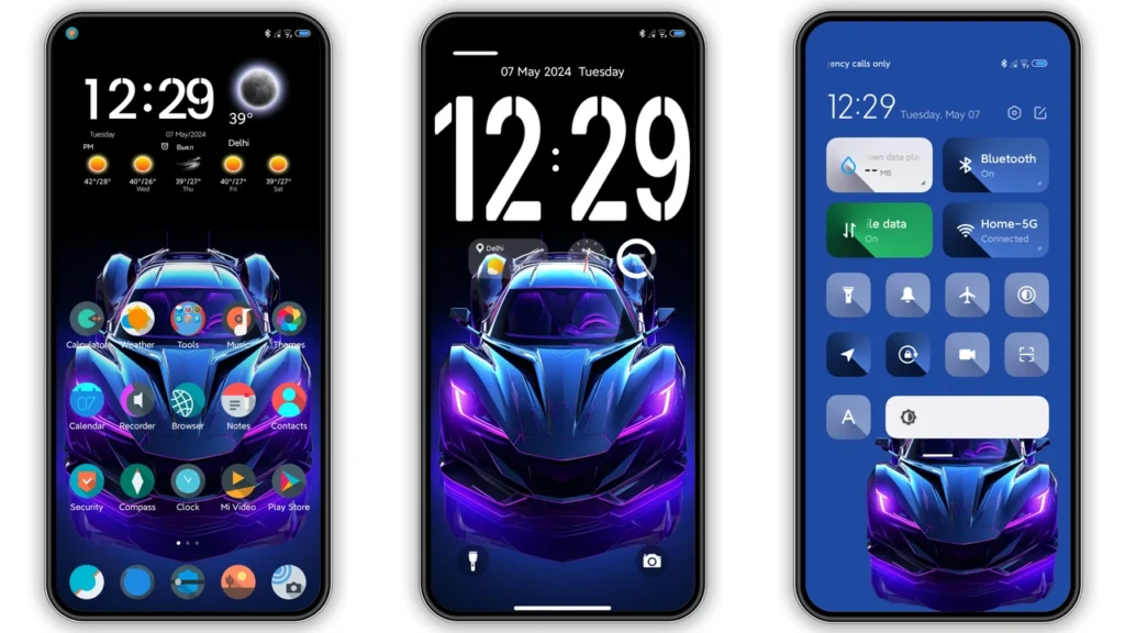 HyperCar HyperOS and MIUI Theme