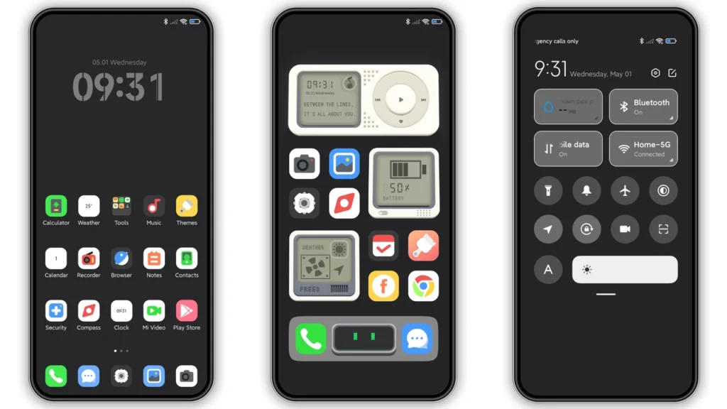 Retro Computer HyperOS and MIUI Theme