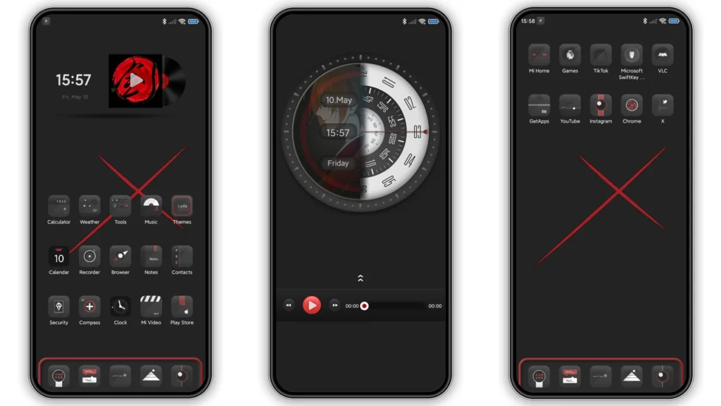 Samurai X HyperOS and MIUI Theme