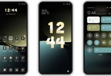 Blue Gold MIUI Theme
