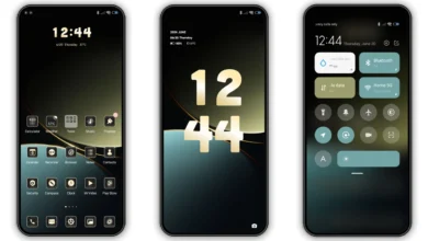 Blue Gold MIUI Theme