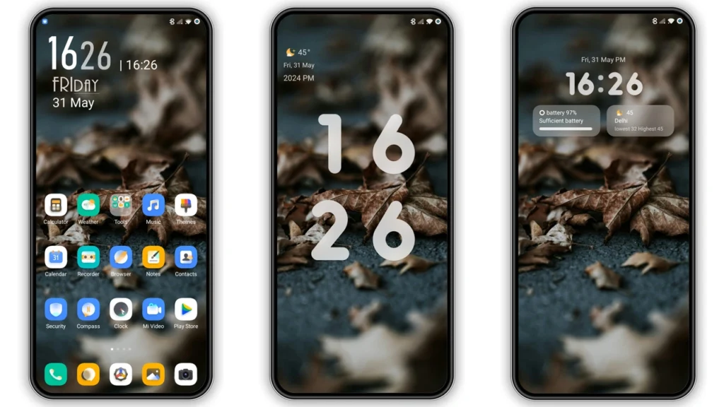 DryLeaves_V14 MIUI Theme