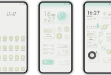 Fresh mint MIUI Theme