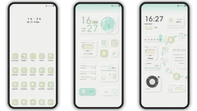 Fresh mint MIUI Theme