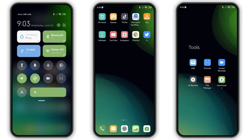 Green Halo MIUI Theme