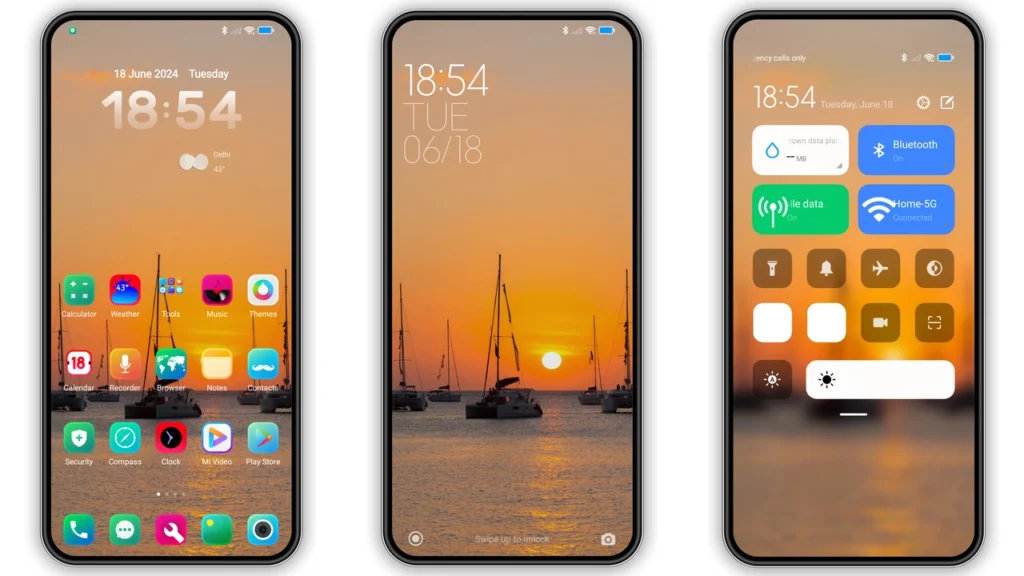SunsetR HyperOS Theme