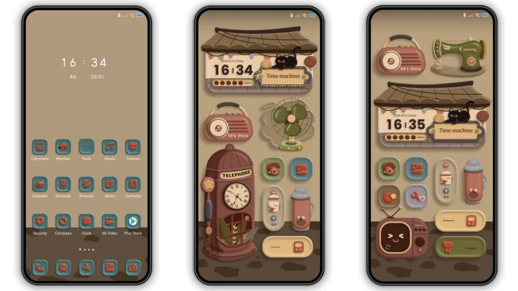 Time Machine MIUI Theme