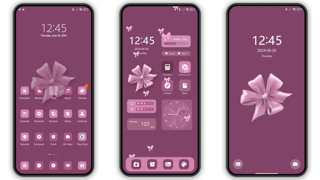bows MIUI Theme